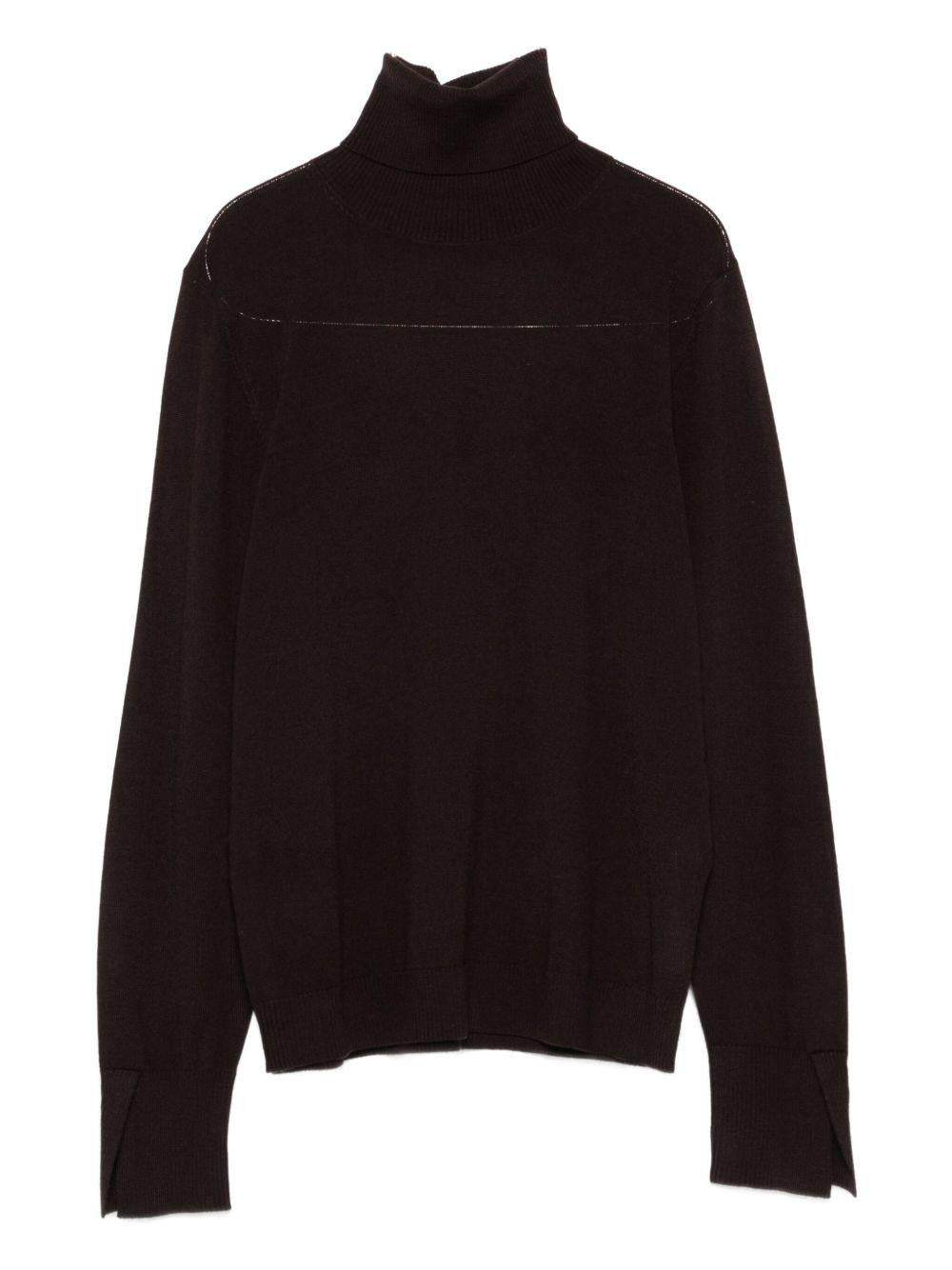 SEVENTY Maglia a collo alto in lana 