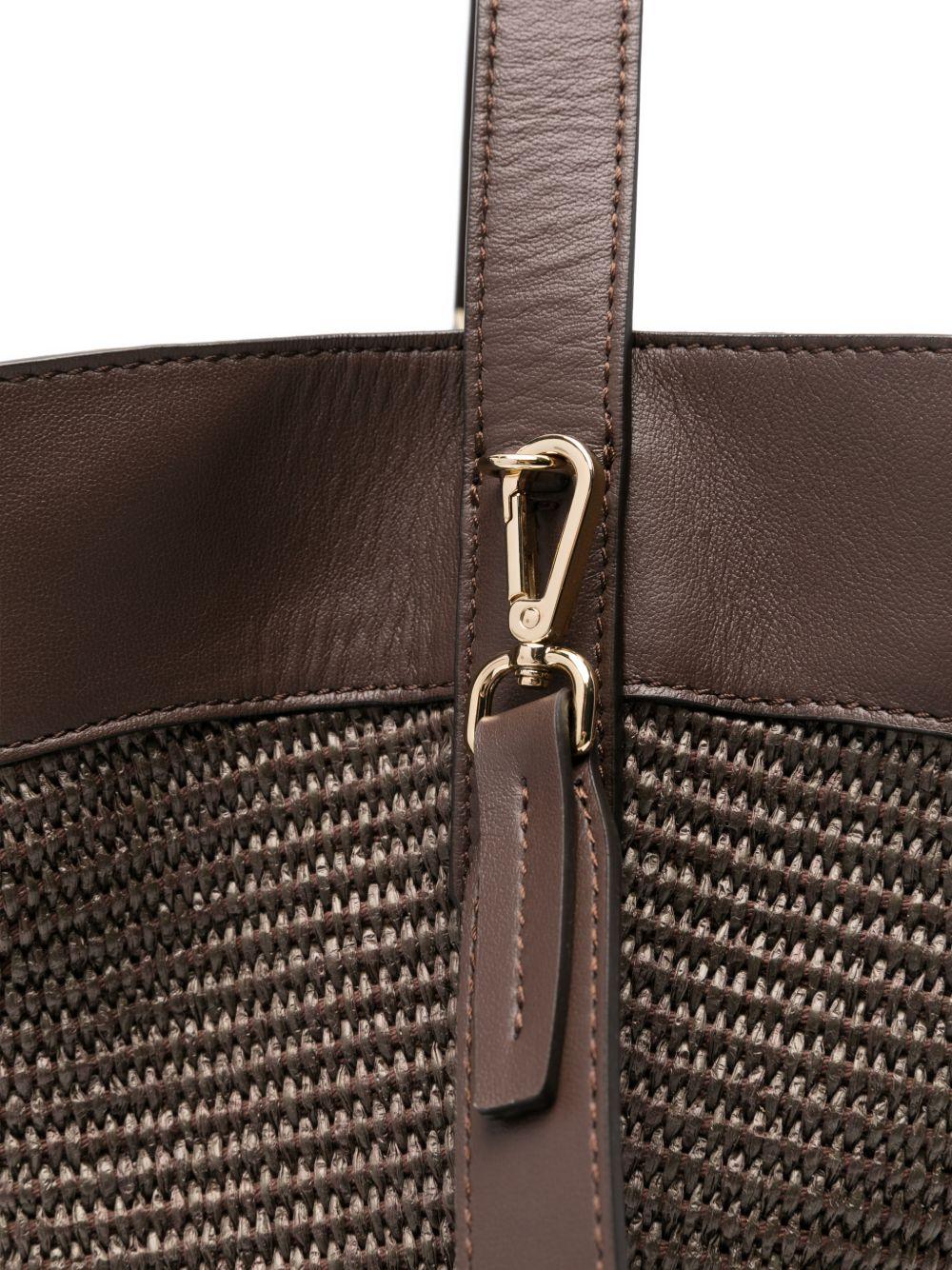 LORISTELLA Borsa a spalla Emma cioccolato 