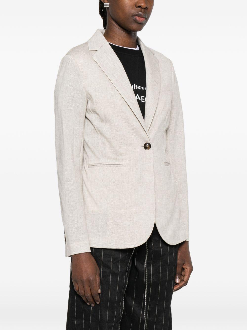 CIRCOLO 1901 Giacca beige con tasche laterali 