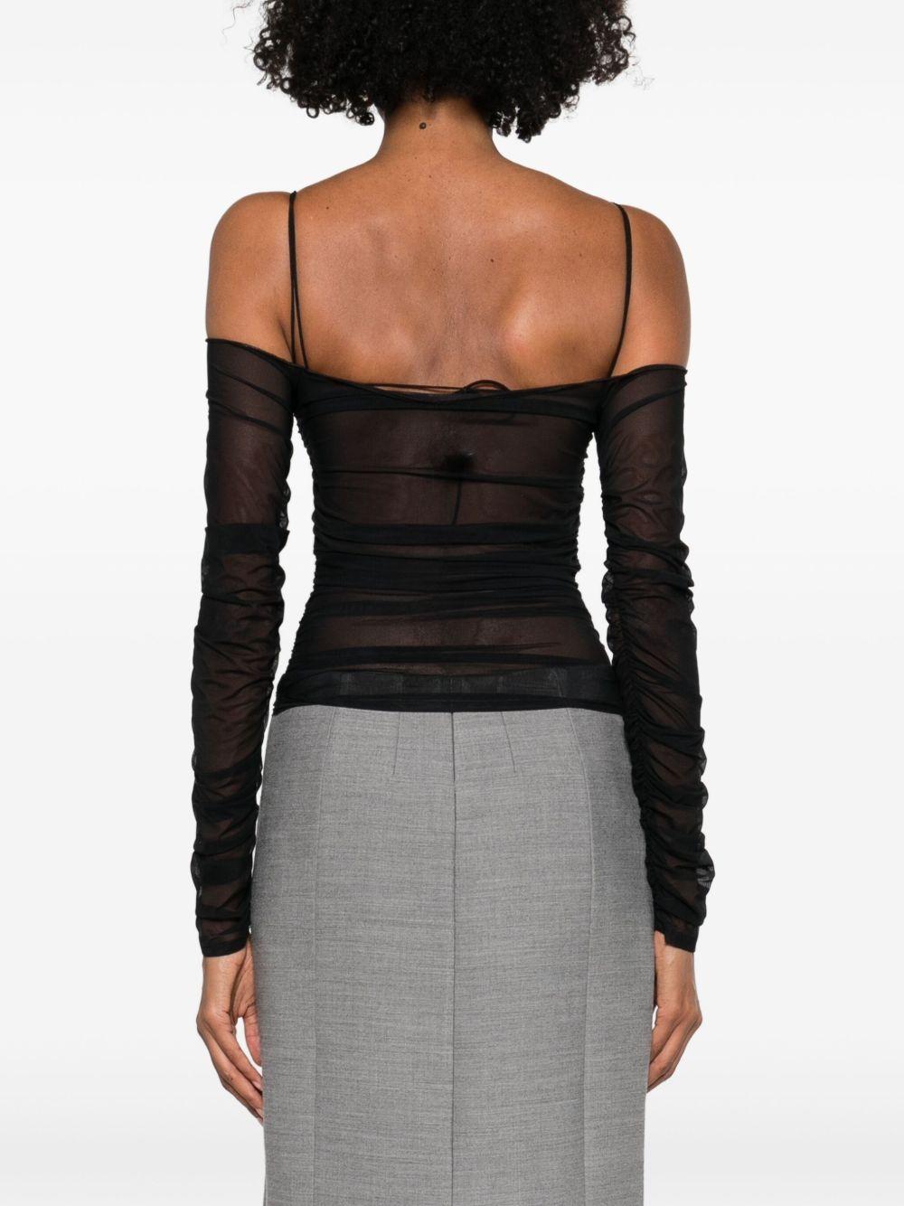 AMAZUIN Top 'Liza Deep Black' 