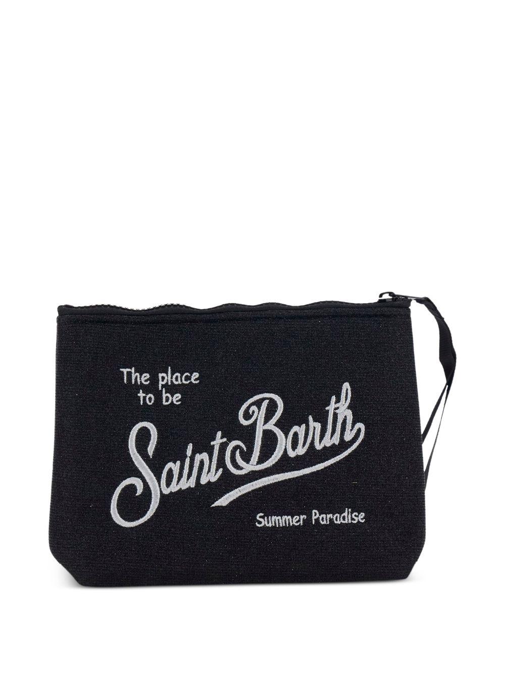 MC2 SAINT BARTH Pochette Aline Lurex nera 