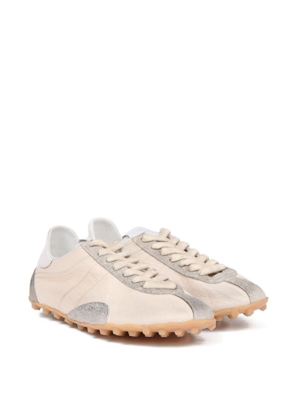 MAISON MARGIELA Sneakers in pelle beige 