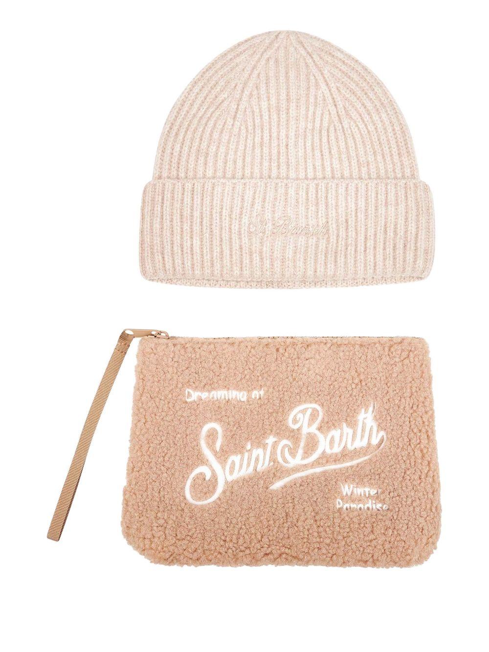 MC2 SAINT BARTH Christmas set con clutch e cappello 