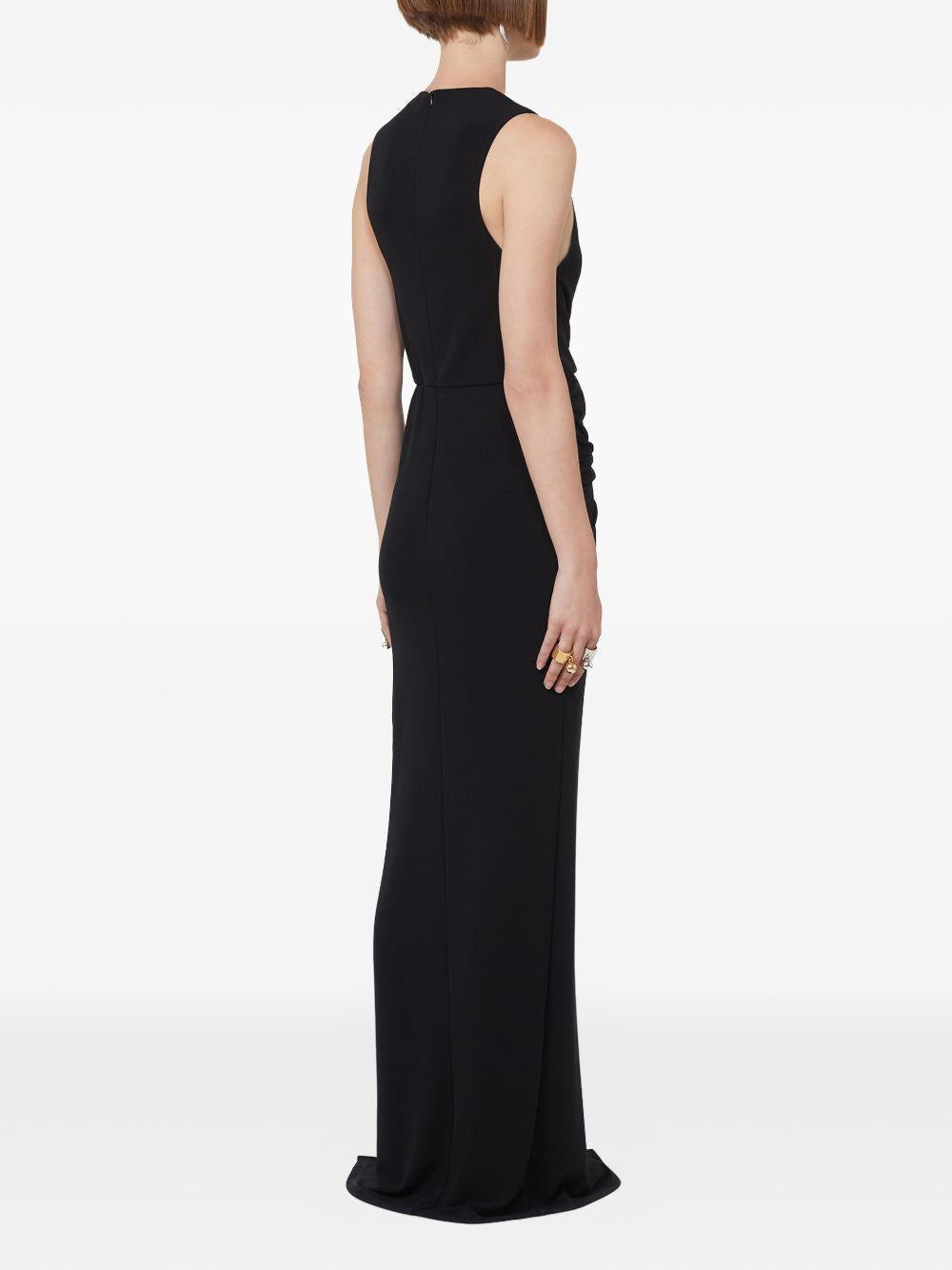 SPORTMAX Abito lungo Saletta nero 