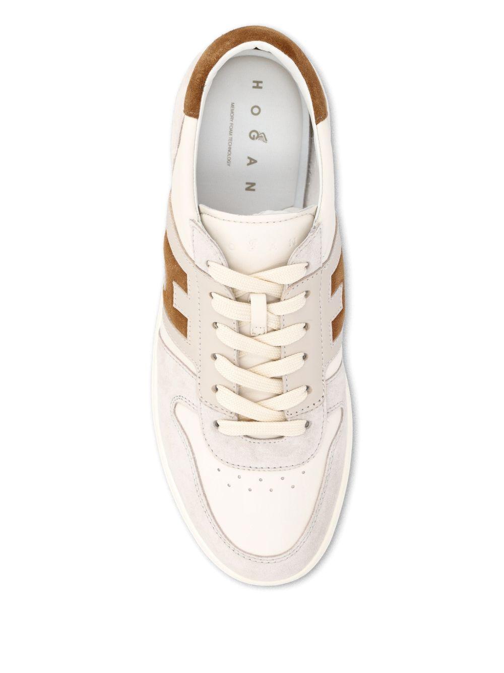 HOGAN Sneakers H-TV in pelle 