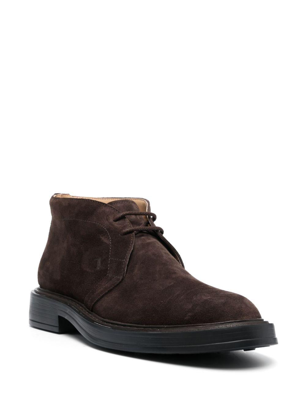 TODS Scarpe stringate in suede 