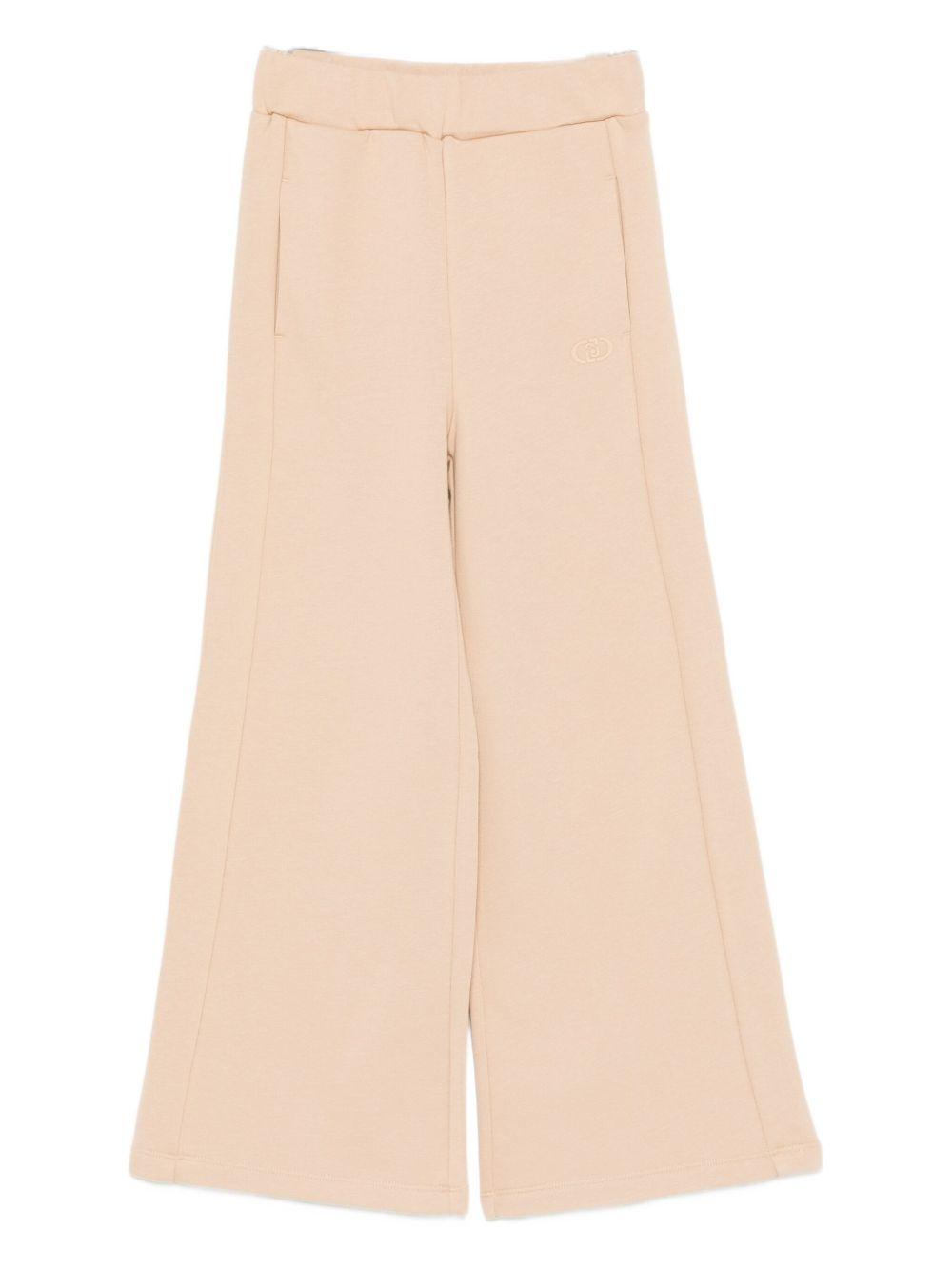 LIUJO Pantaloni wide leg beige 