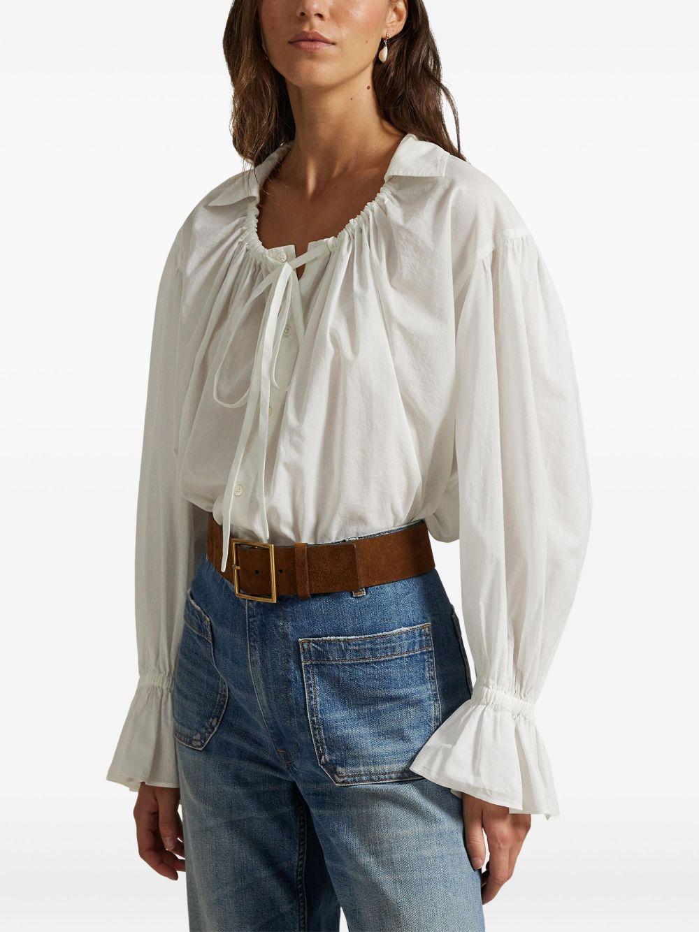 POLO RALPH LAUREN Camicia in cotone bianco 