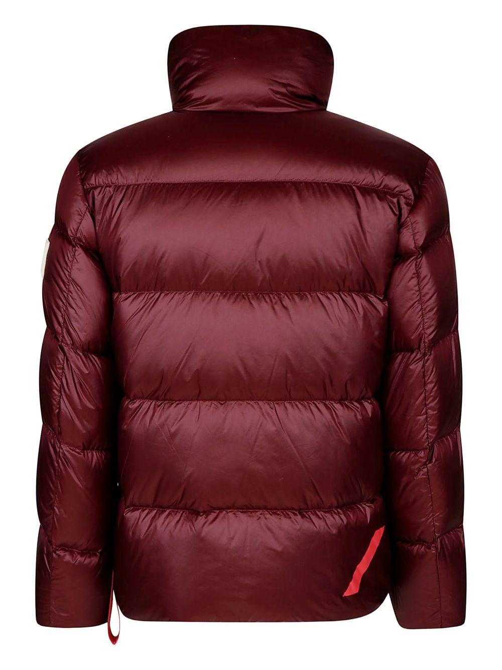 AFTER LABEL Piumino corto borgogna 