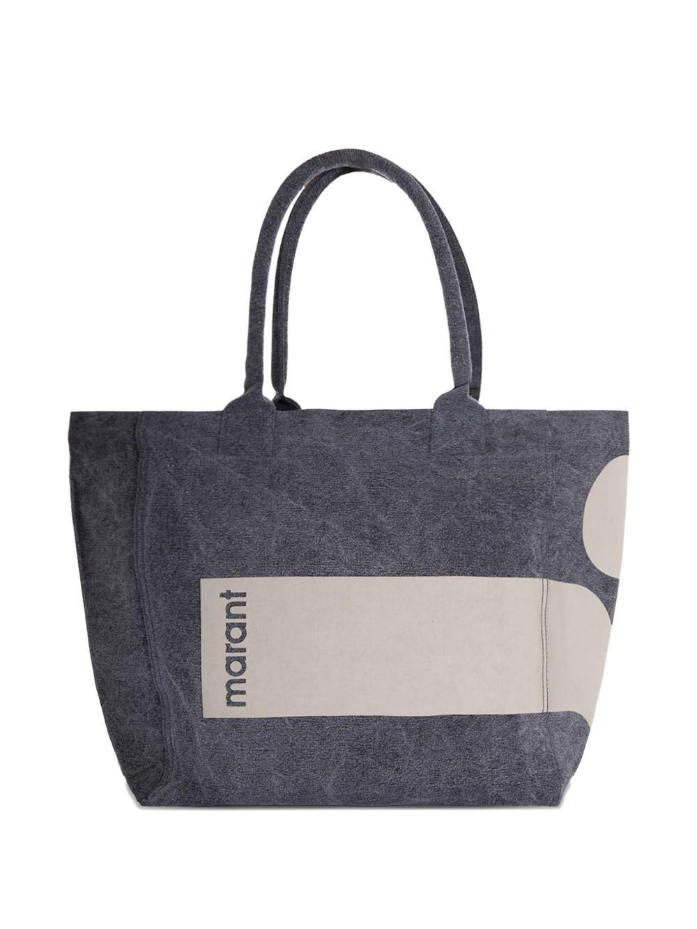 ISABEL MARANT Borsa shopping Yenky in cotone 