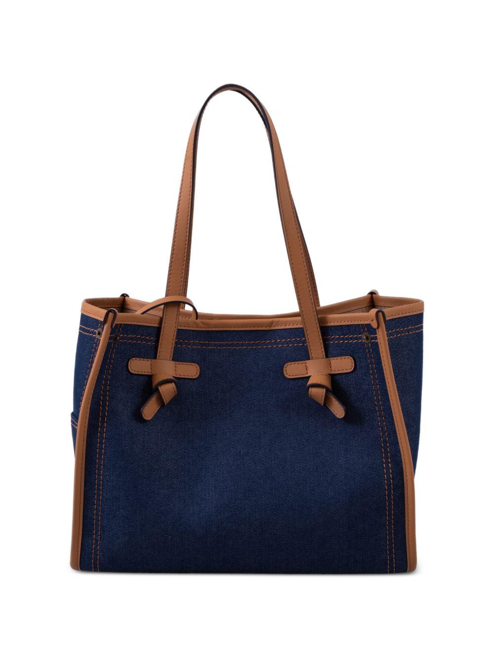 GIANNI CHIARINI Borsa shopping Marcella blu 