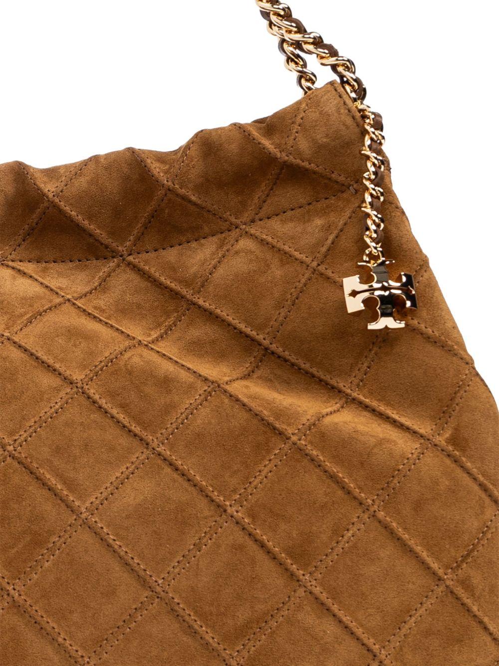 TORY BURCH Borsa 'Fleming Suede' 