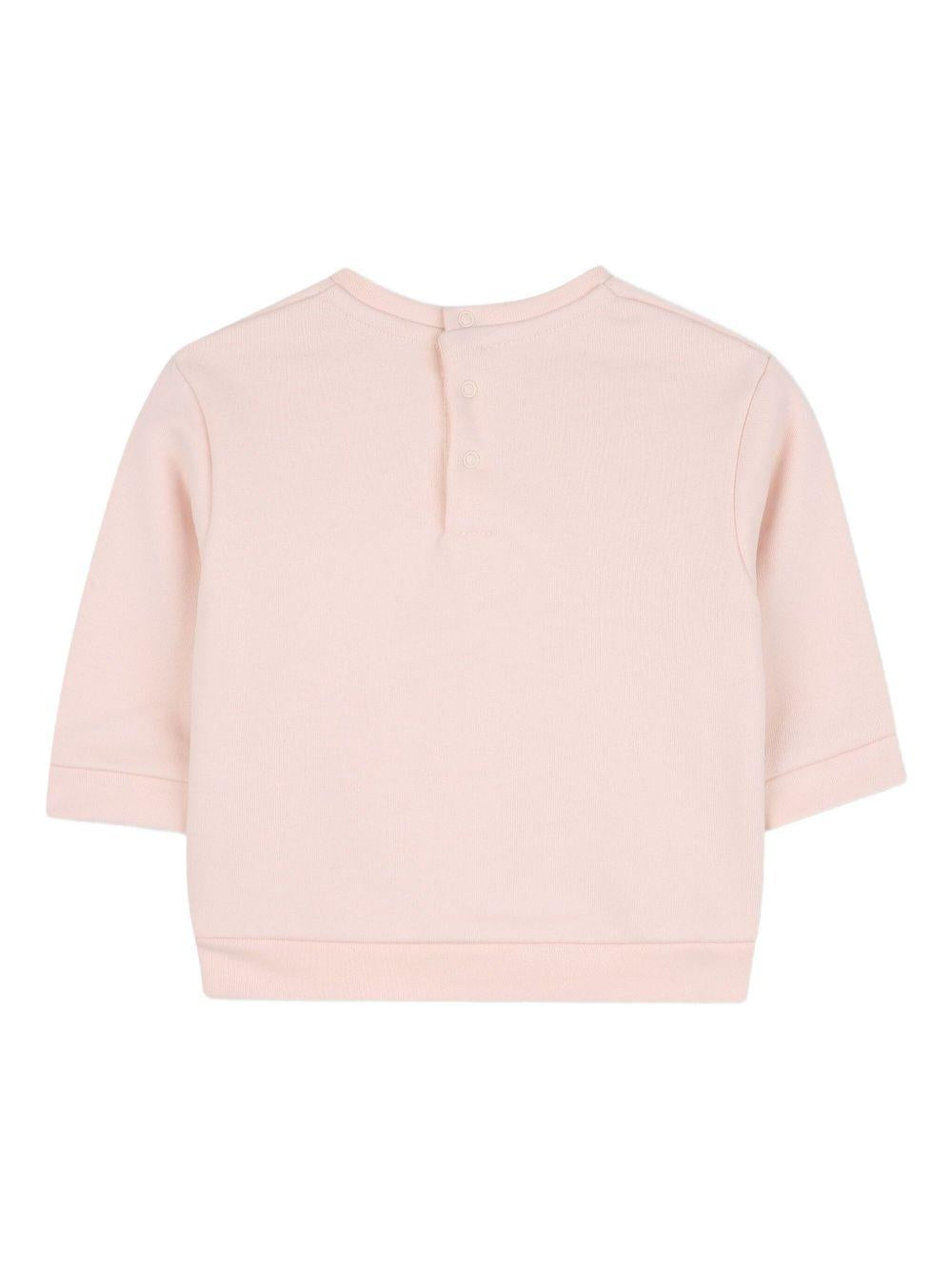 CHLOE T-shirt rosa con logo<BR/><BR/> 
