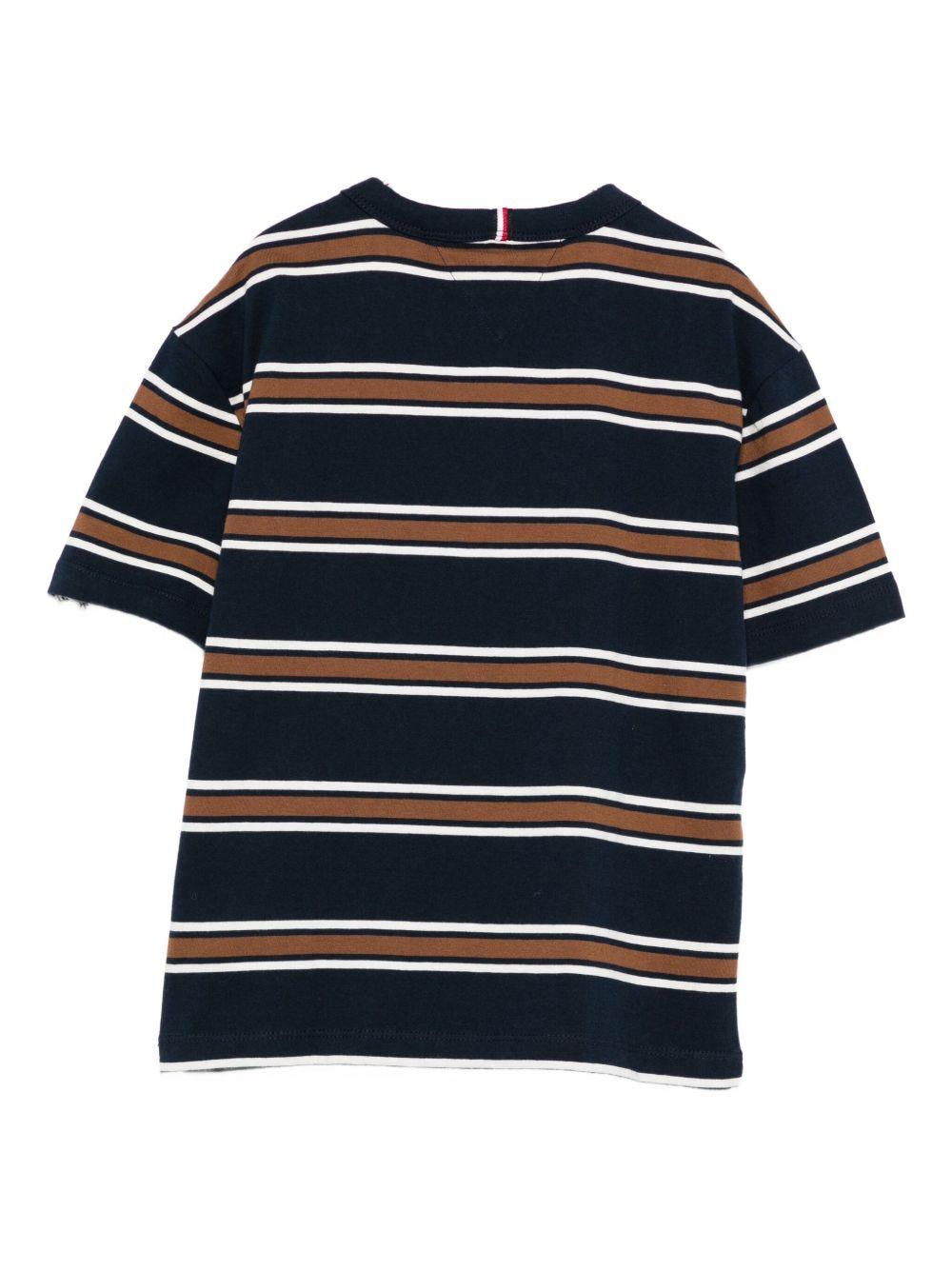 TOMMY HILFIGER T-shirt a maniche corte a righe 