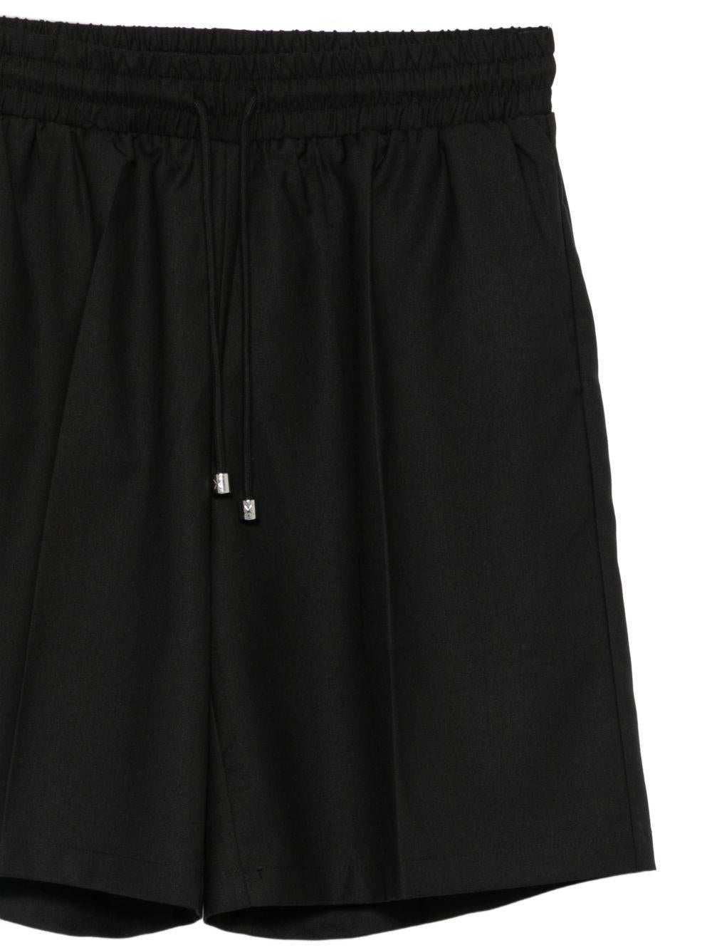 JOHN RICHMOND Shorts sportivi neri Zulara 