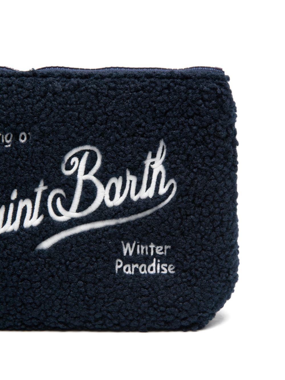 MC2 SAINT BARTH Pochette Aline Teddy blu 