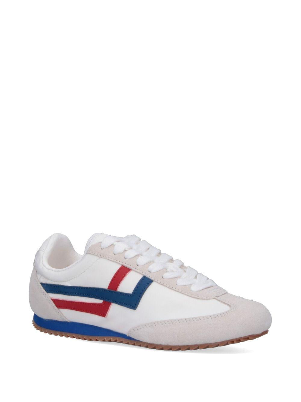 PROKEDS 1949 Sneakers Racer 77 in Nylon rosa e rosso 