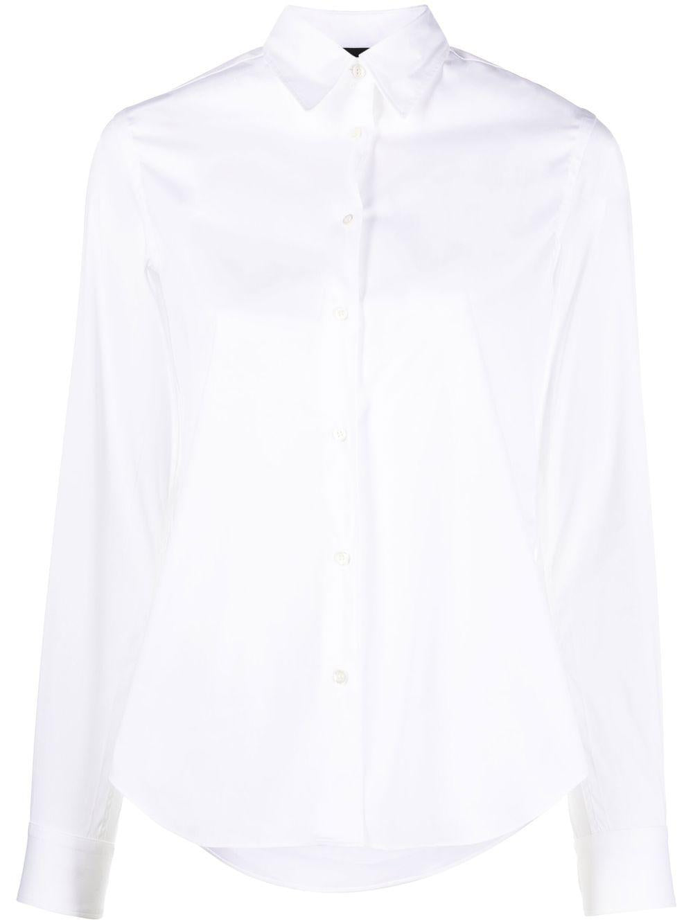 ASPESI Camicia in cotone bianca 