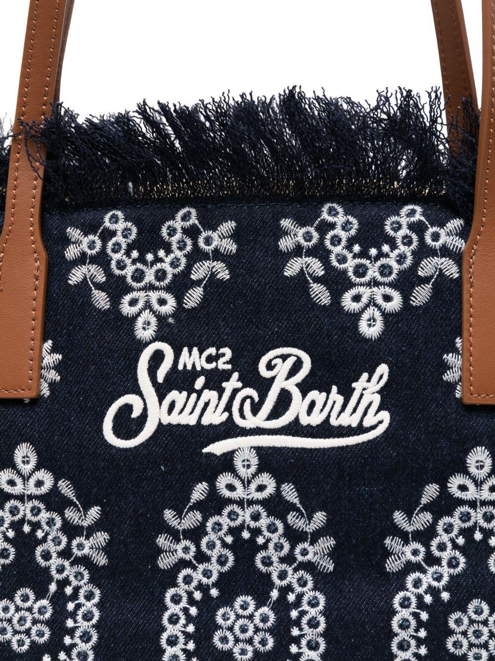 MC2 SAINT BARTH Borsa sopping City Bag Mid Fringe 