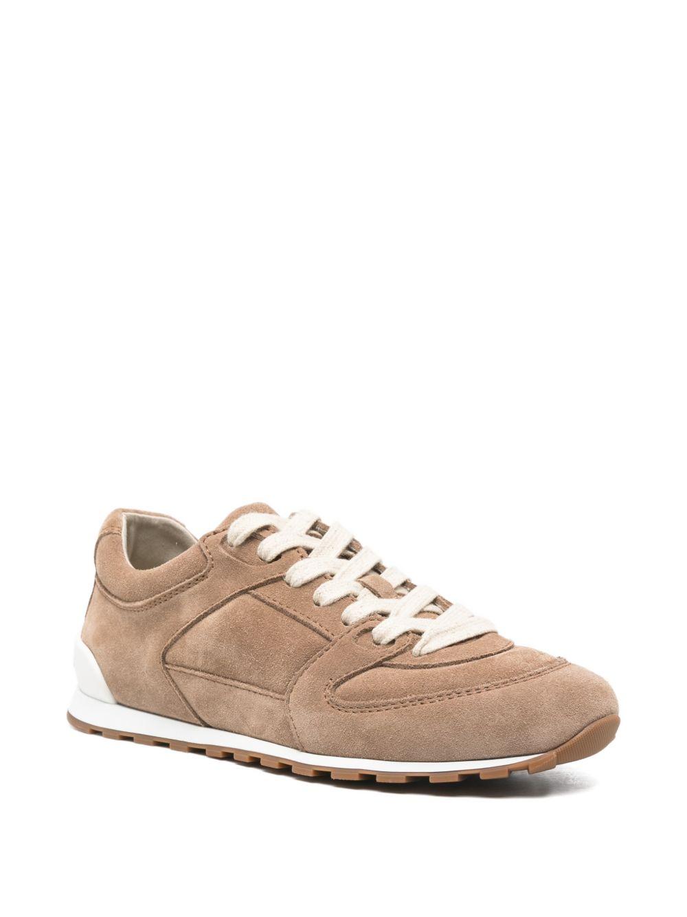 BRUNELLO CUCINELLI Sneakers in suede marrone 