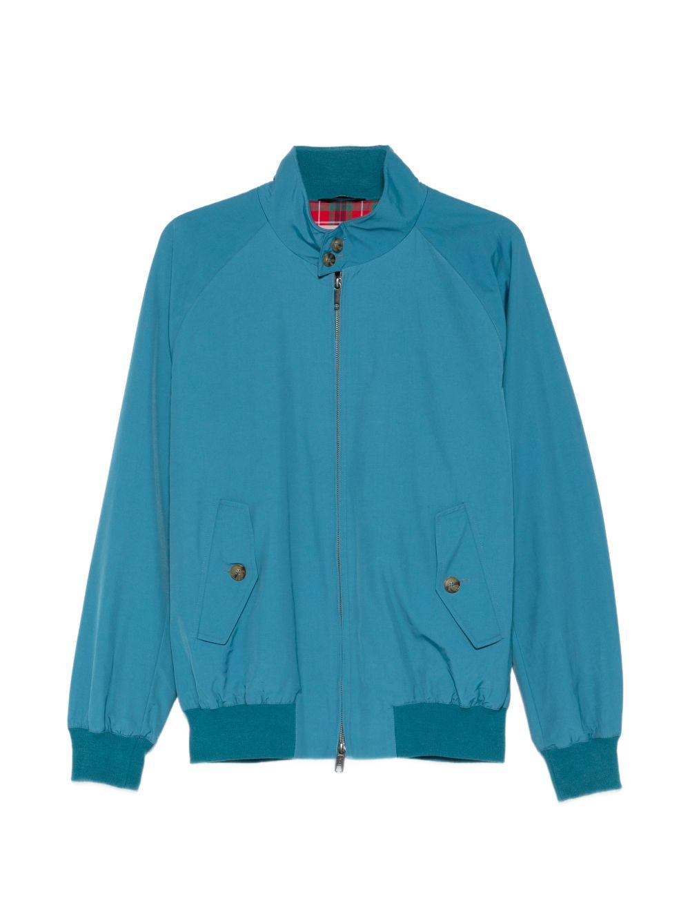 BARACUTA Giacca G9 Harrington celeste con tasche 
