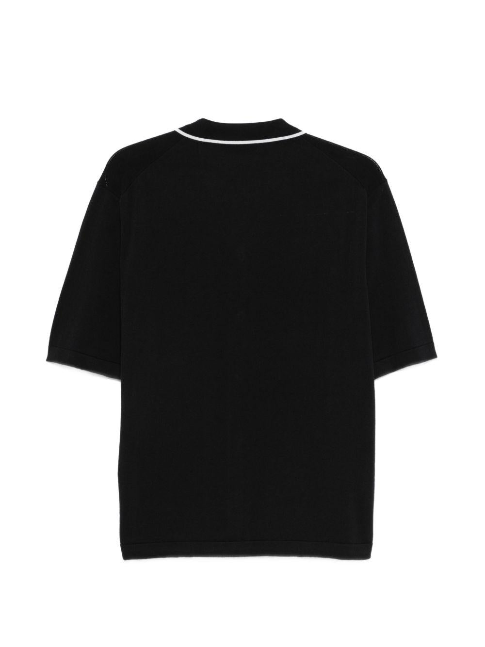 ASPESI Camicia in cotone nero 