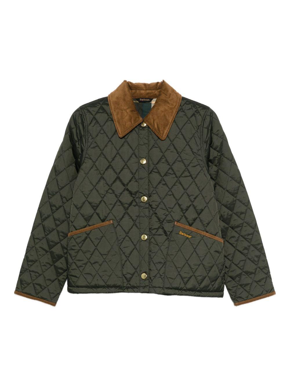 BARBOUR Giacca trapuntata verde 