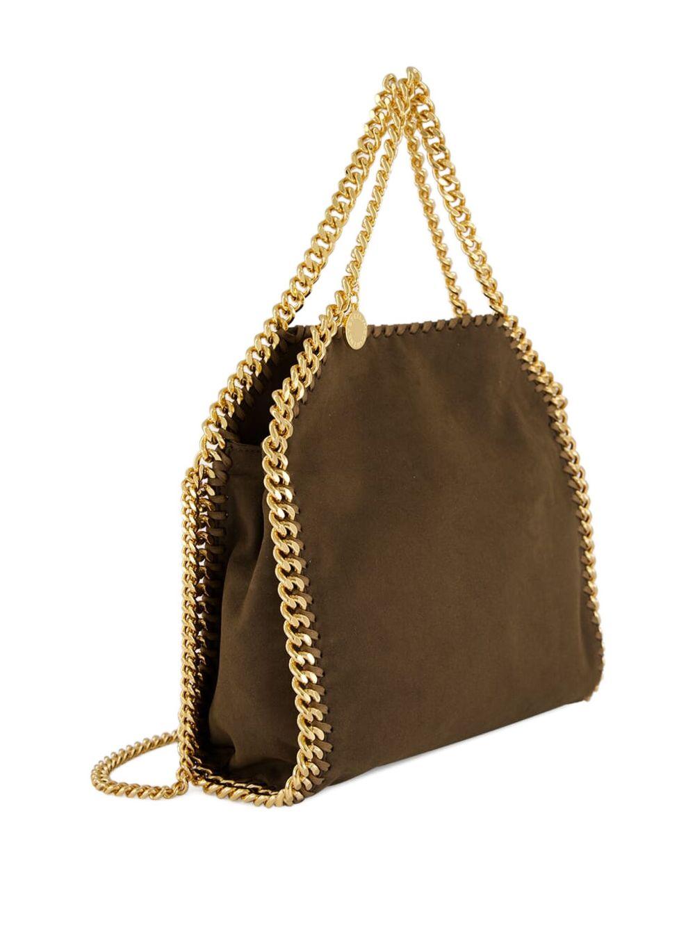 STELLA MCCARTNEY Borsa a mano Falabella mini marrone 