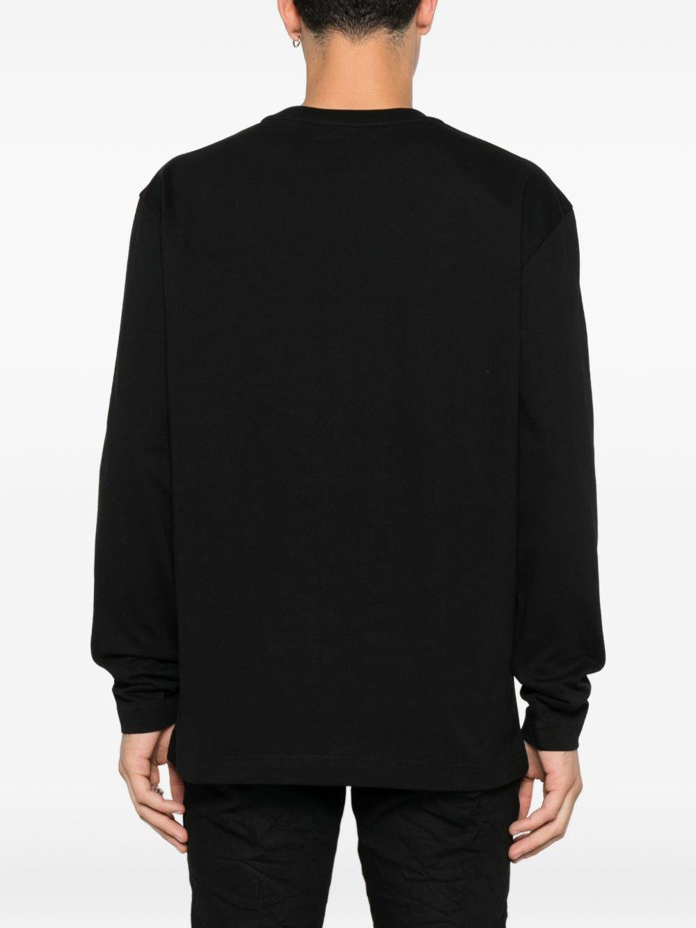 JOHN RICHMOND T-shirt a maniche lunghe con logo 