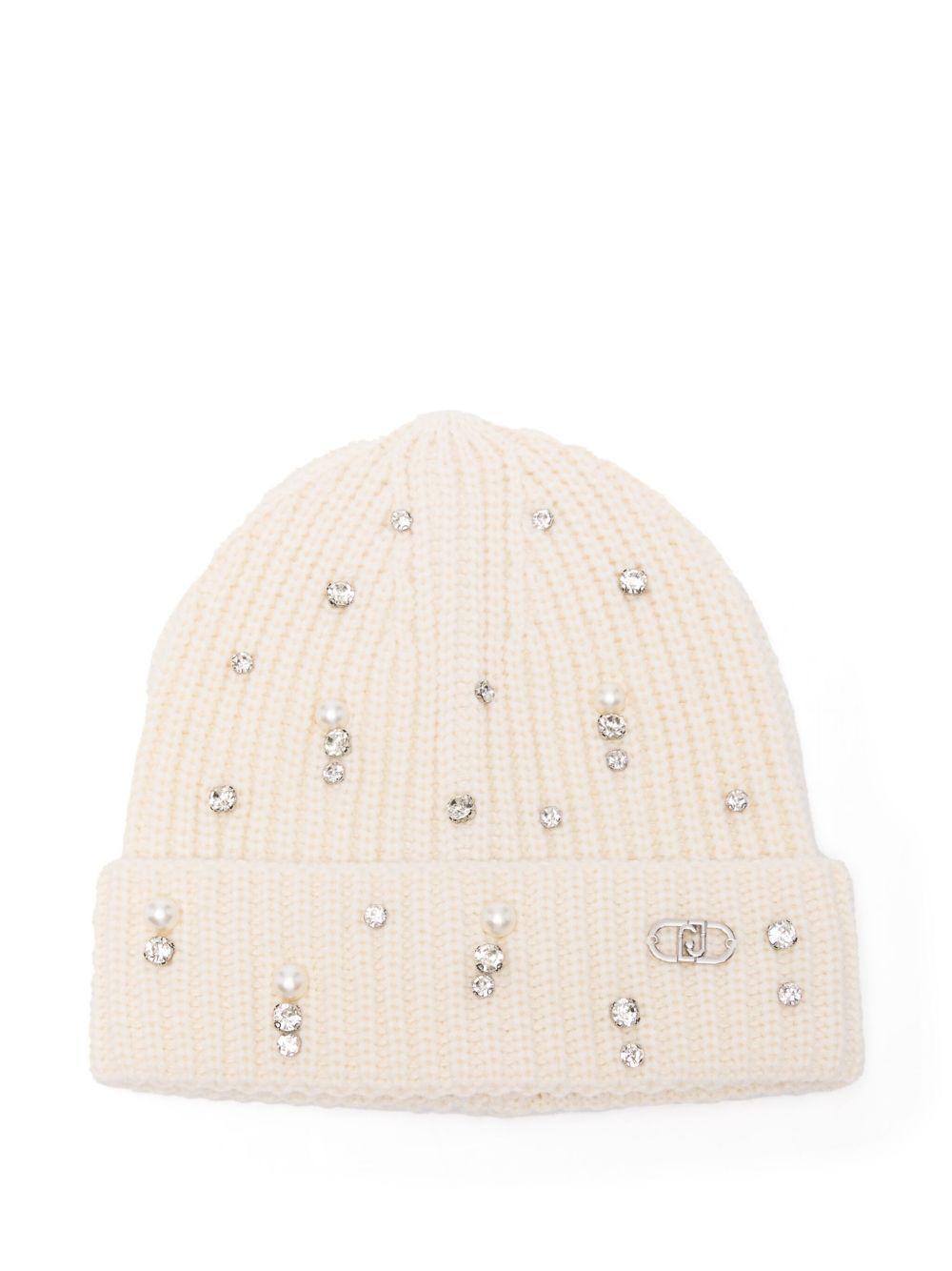 LIUJO Berretto con applicazioni e logo 