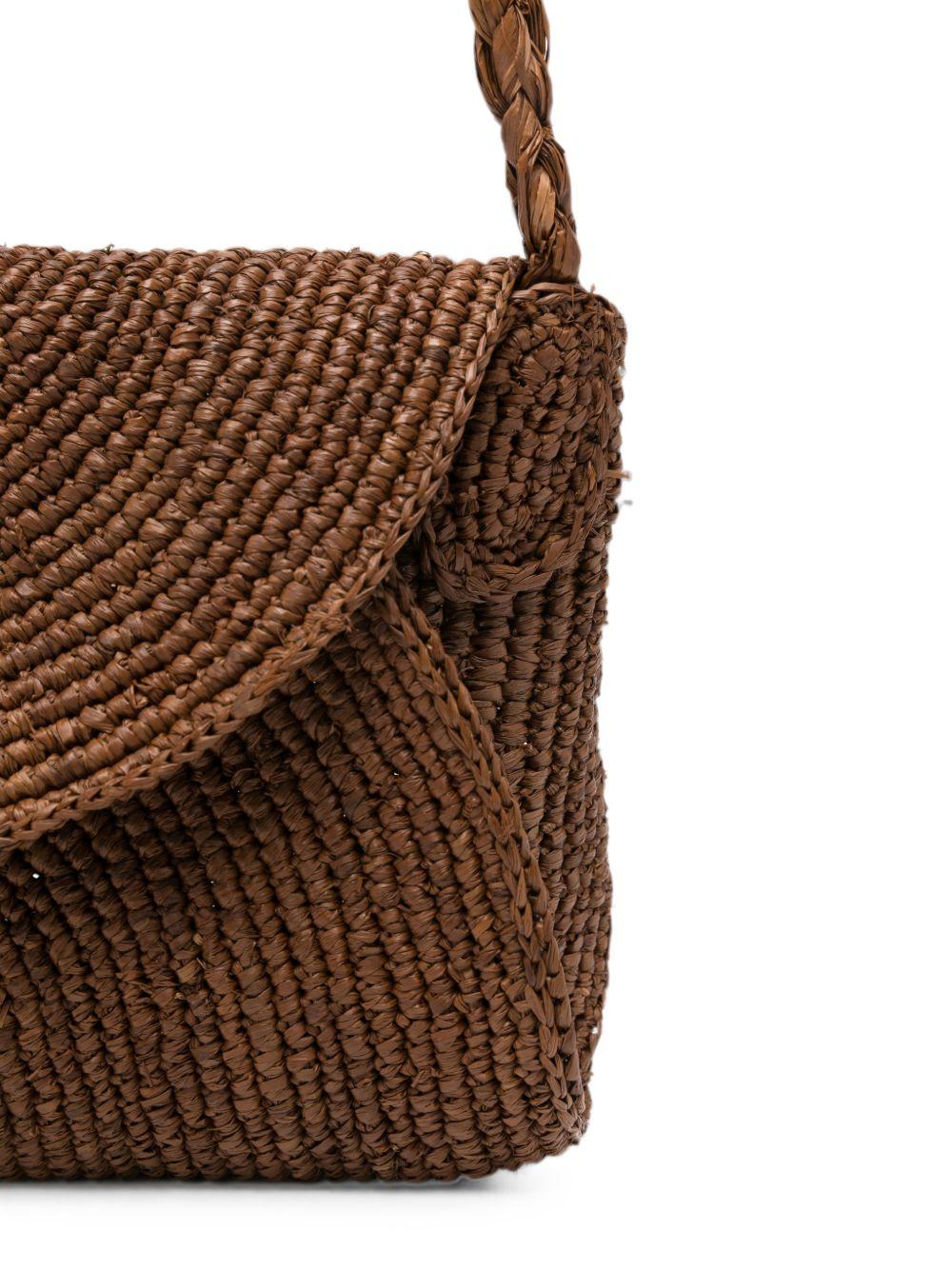 AFAR Borsa a tracolla Samira in rafia 