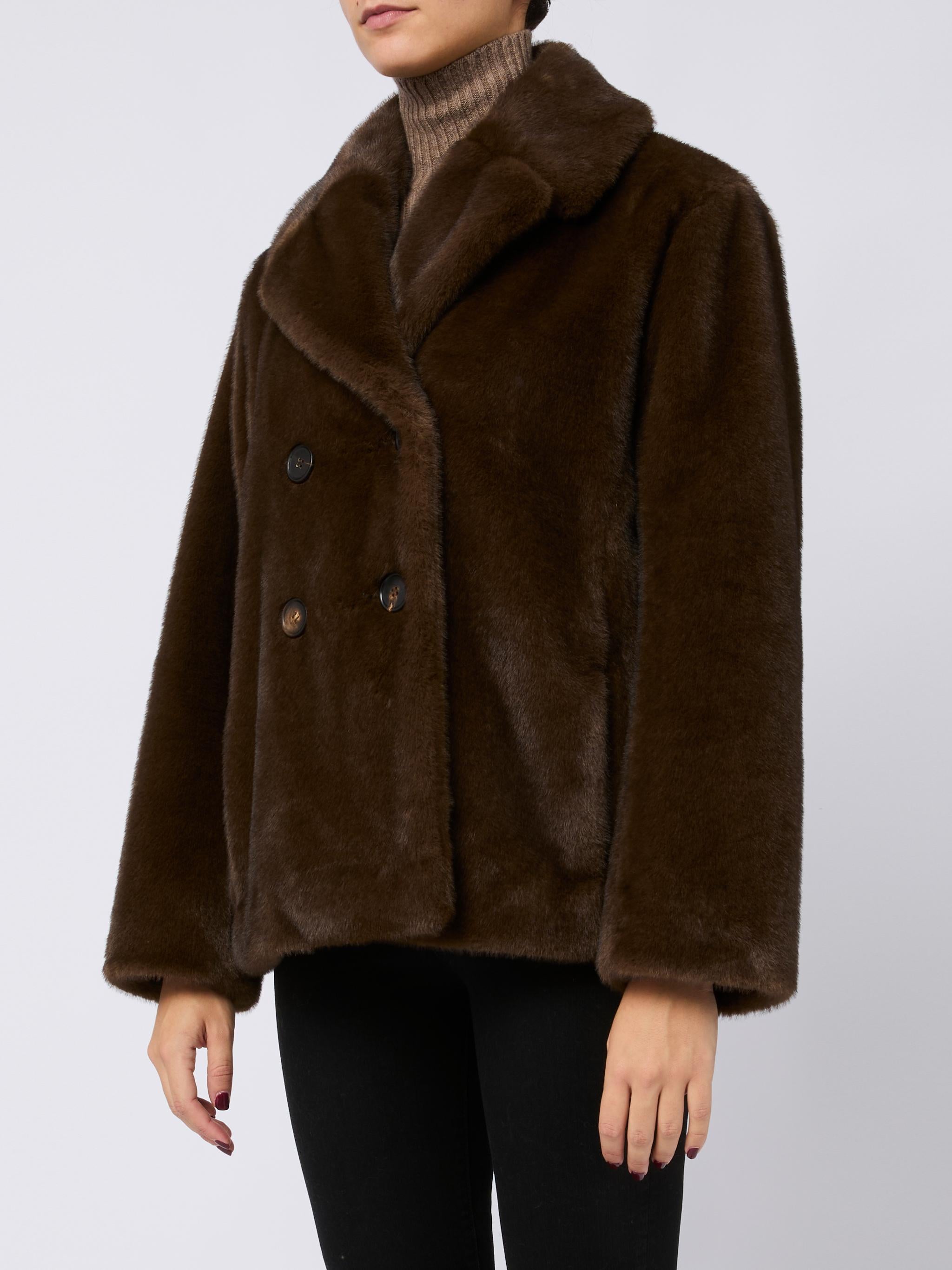 S MAX MARA Giacca in ecopelliccia 'Laura' 