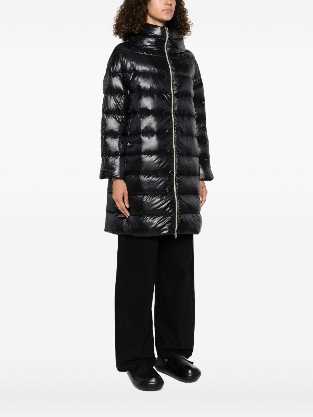 HERNO Piumino lungo con zip 