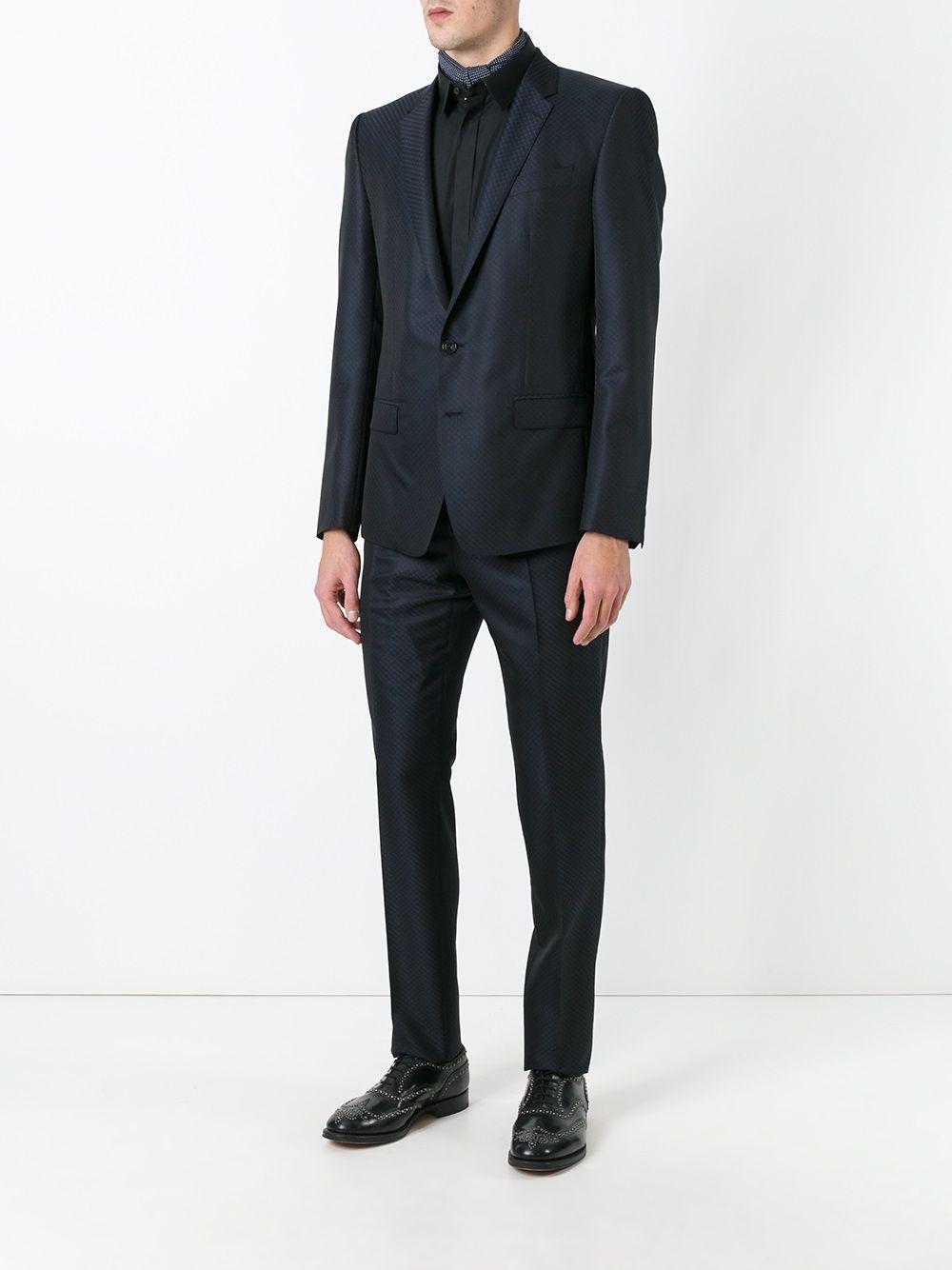 DOLCE e GABBANA Completo elegante blu notte 
