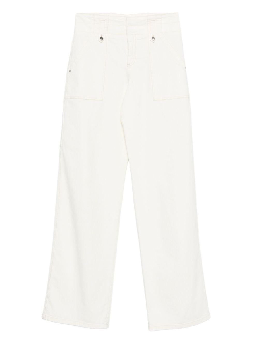 ERMANNO SCERVINO Jeans con decorazione occhielli 