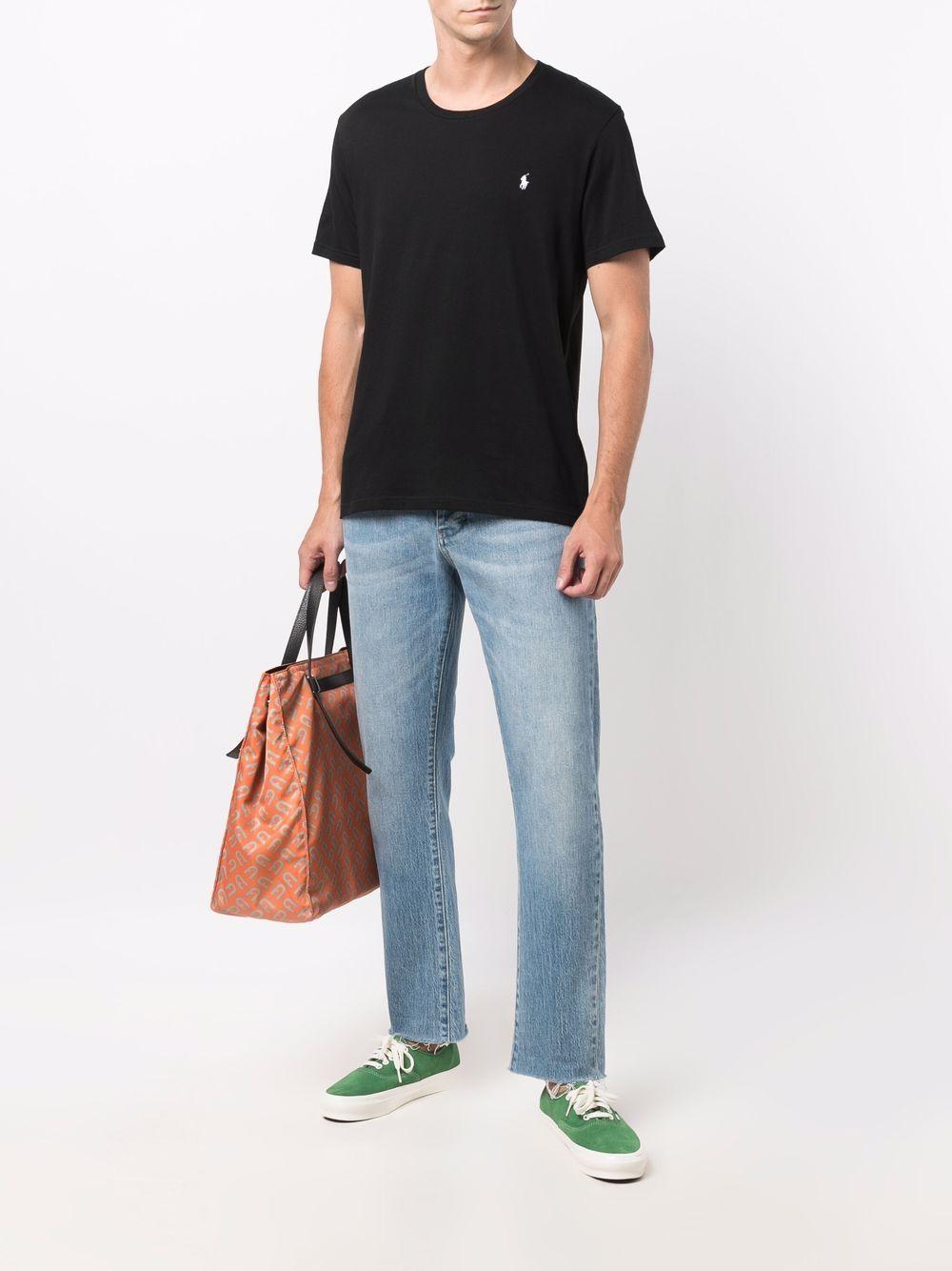 POLO RALPH LAUREN T-shirt in cotone con logo 