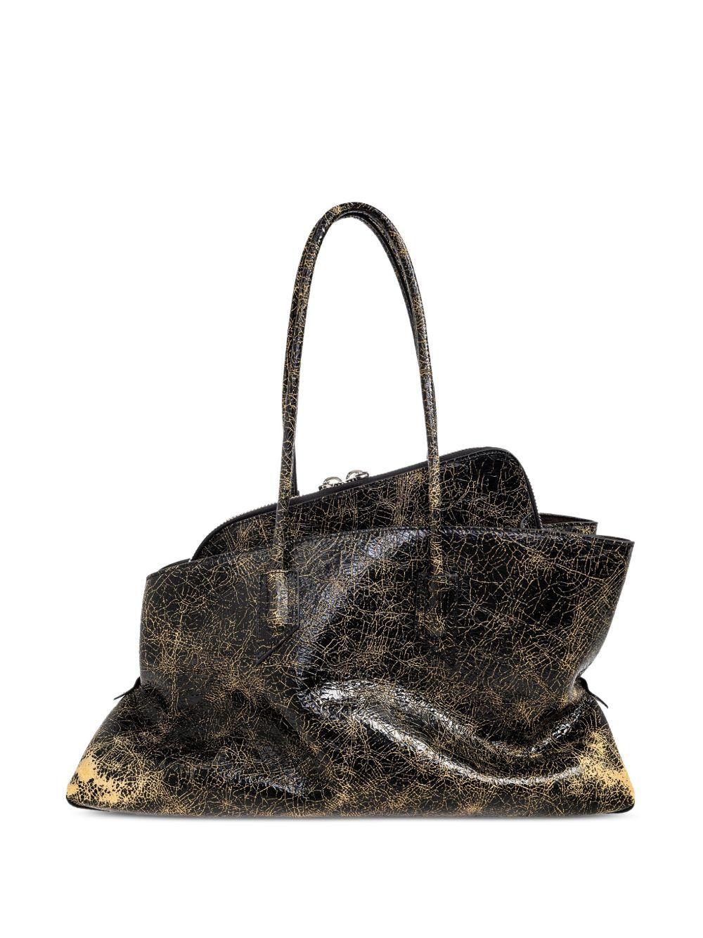 THE ATTICO Borsa tote 'La Passeggiata' in pelle Bos Taurus 