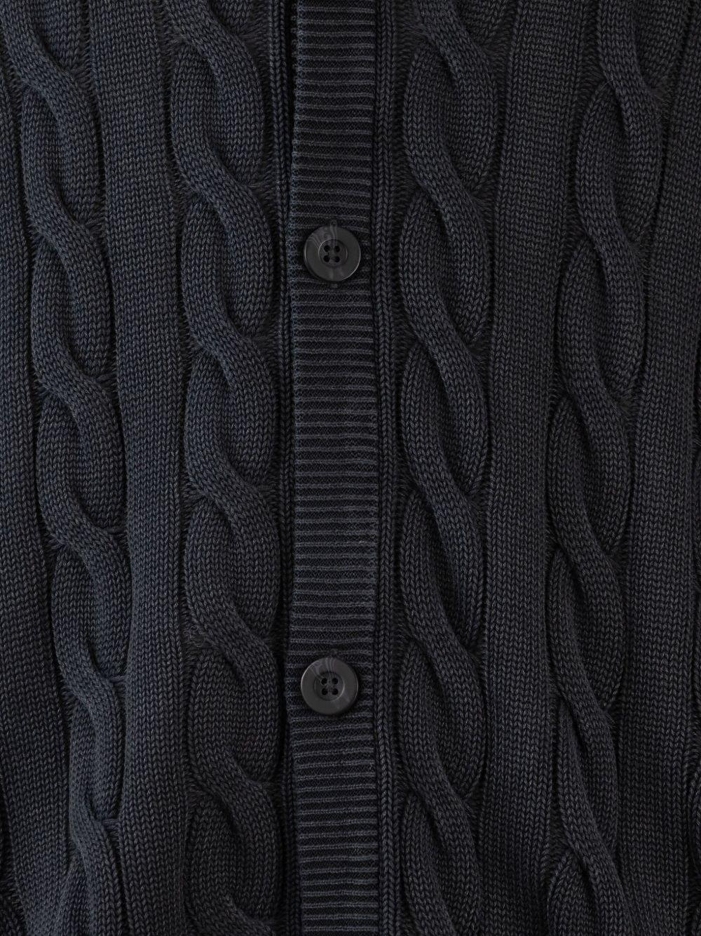 CARHARTT WIP 'Carter' Cardigan in cotone nero 