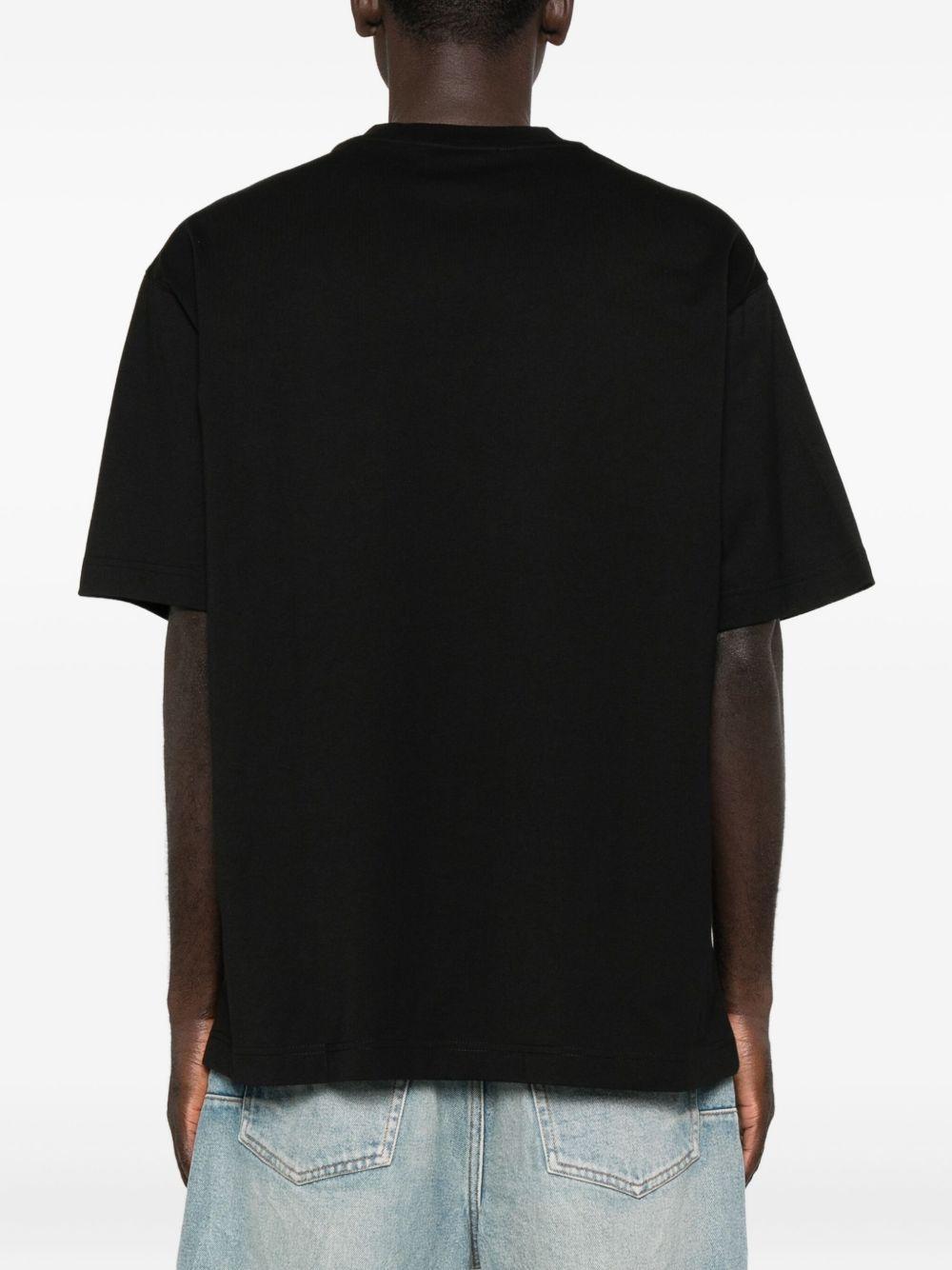 VERSACE JEANS COUTURE T-shirt girocollo con stampa 