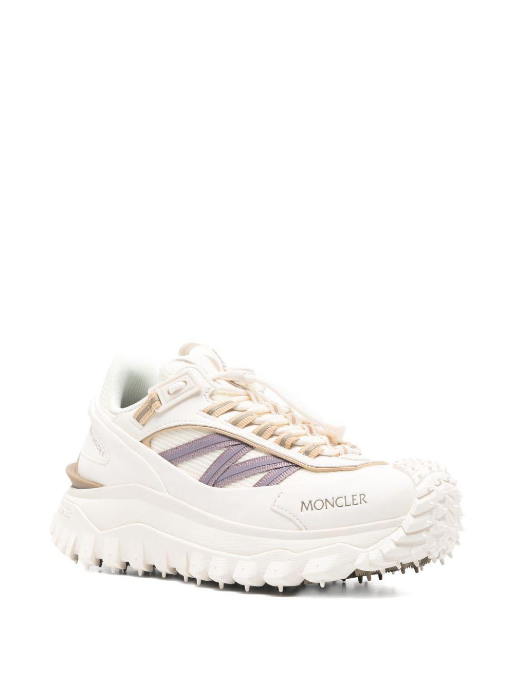 MONCLER Sneakers Trailgrip beige design sportivo 