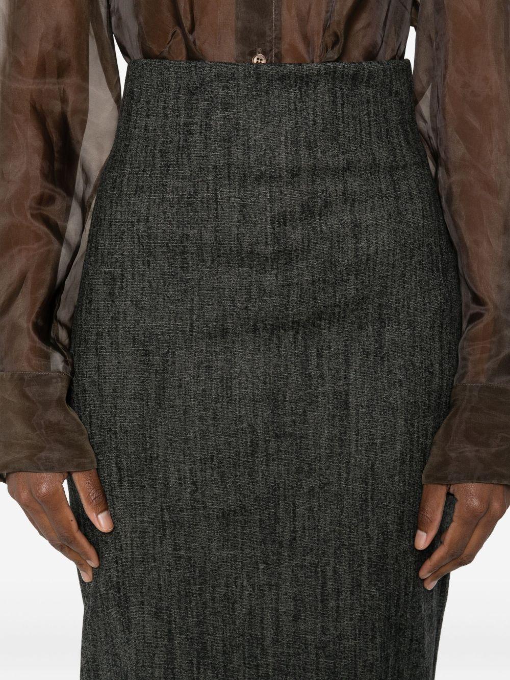 ALBERTA FERRETTI Gonna a matita antracite 