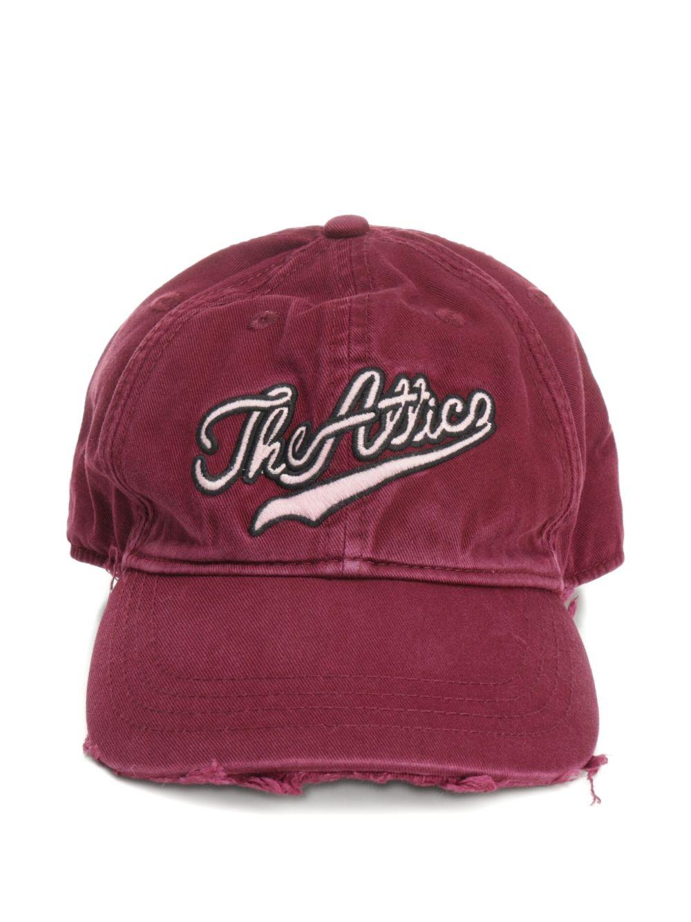 THE ATTICO Cappello da baseball con ricamo 