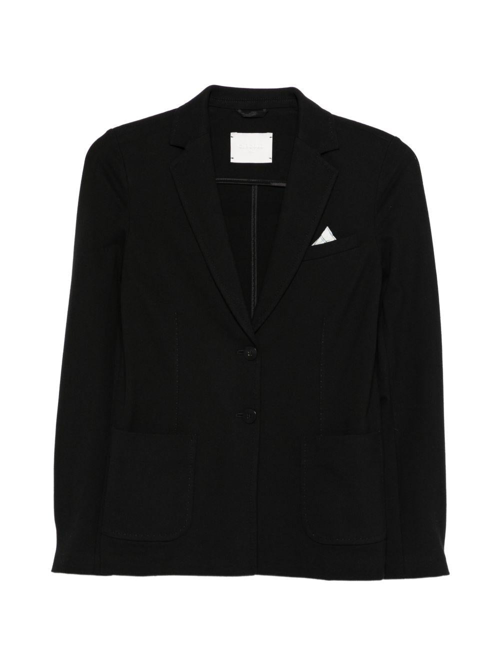 CIRCOLO 1901 Blazer nero con tasche 