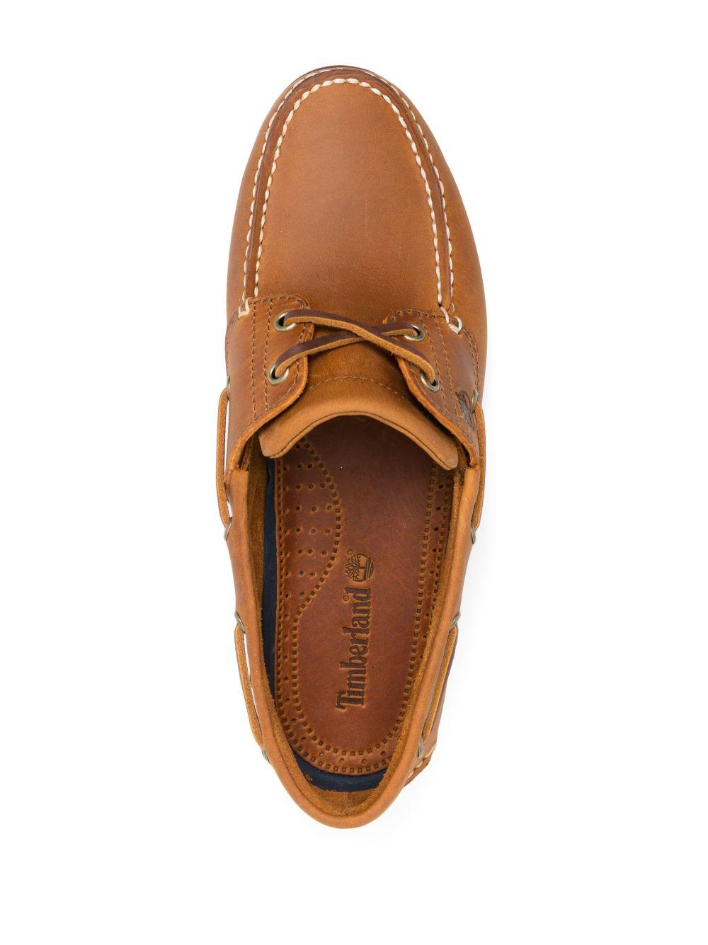 TIMBERLAND Mocassini da barca color cammello 