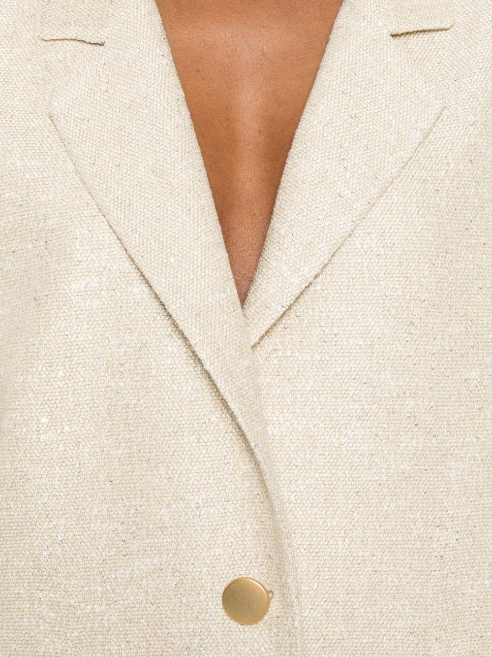 TAGLIATORE Blazer Bruna beige chiaro con tasche 