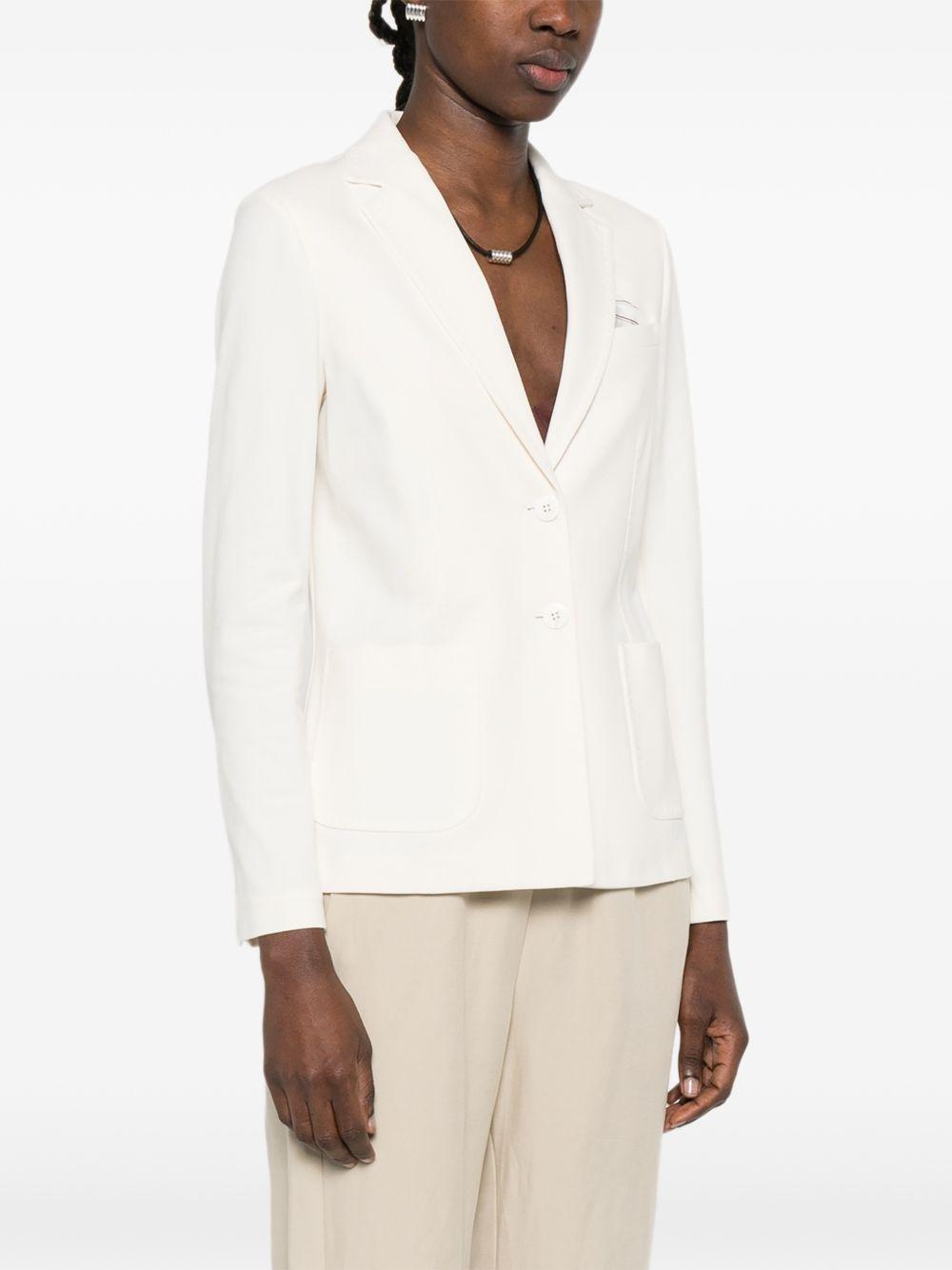 CIRCOLO 1901 Blazer bianco latte con tasche 