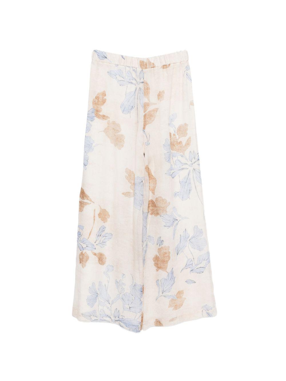 SEVENTY Pantaloni con stampa floreale 