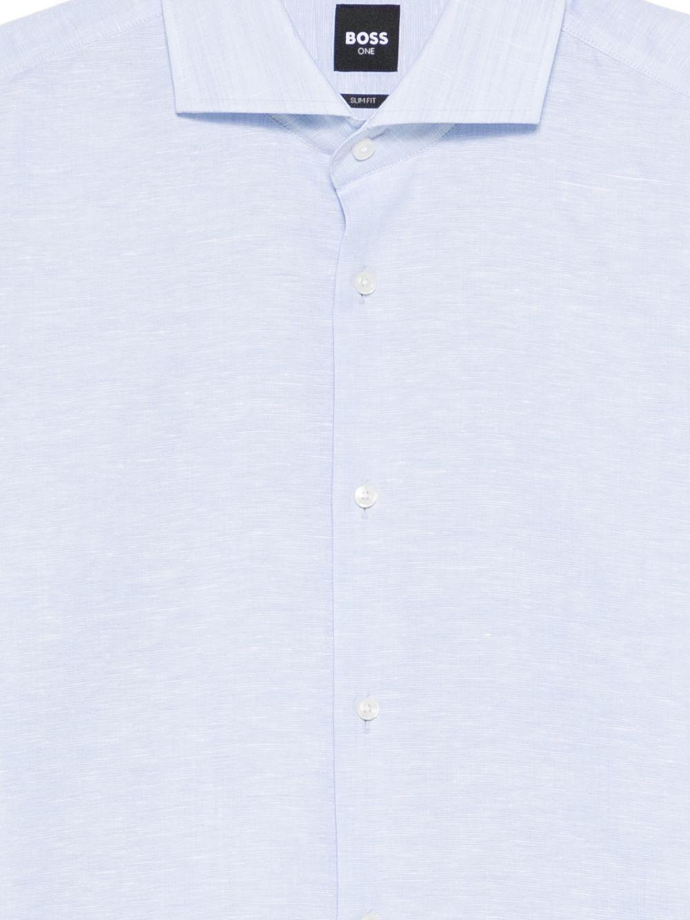 BOSS Camicia H Hank azzurro chiaro 