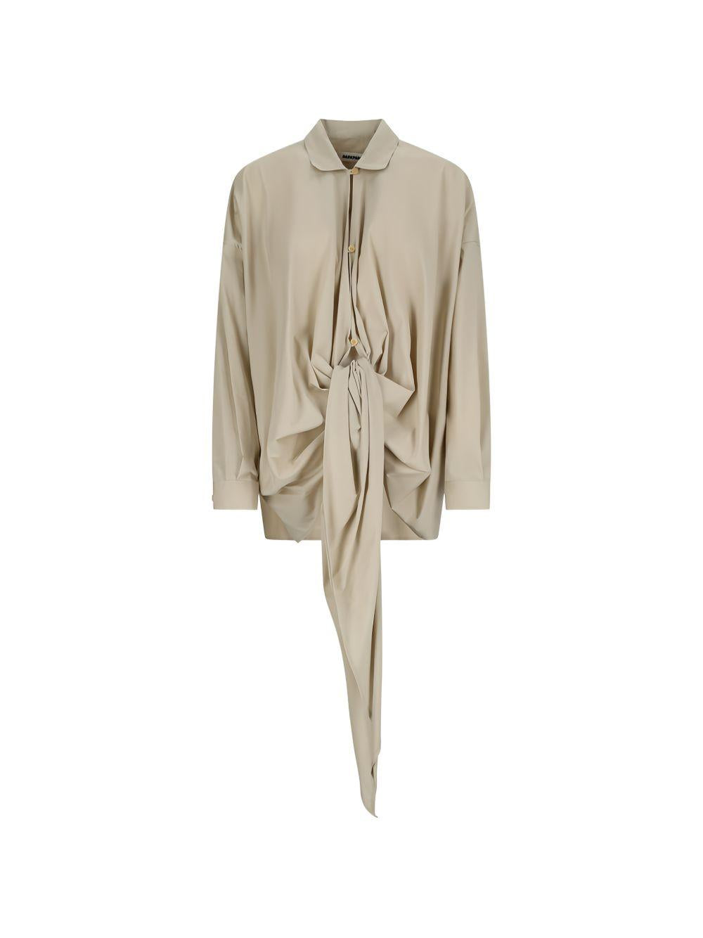 DARKPARK Camicia Romy oversize con nodo 