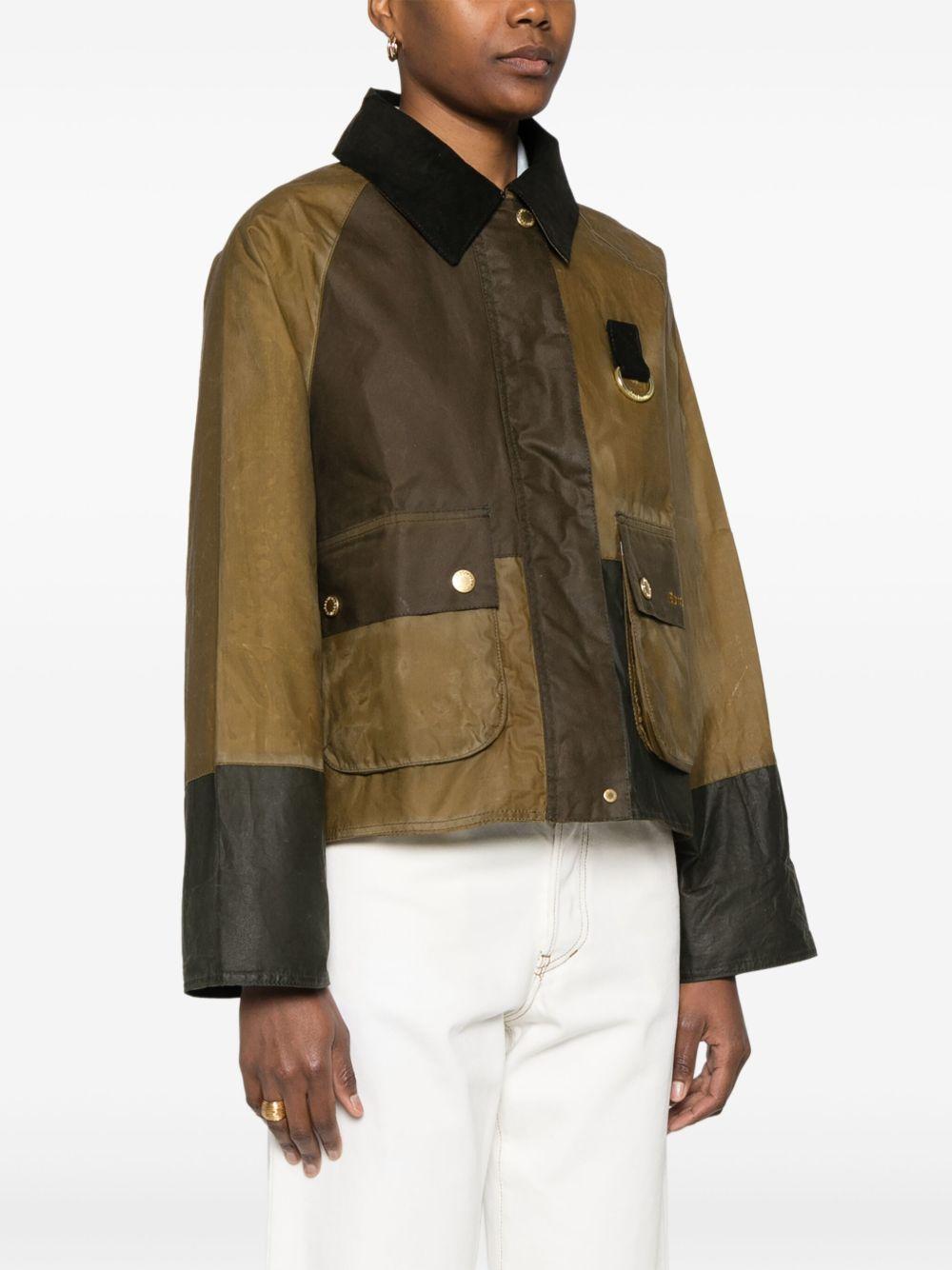 BARBOUR Giacca cerata Alma Wax Archive Olive 